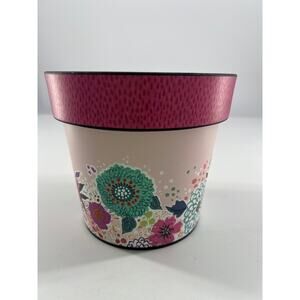 Art Pot Planter Studio M Floral Pink Multicolor Small Succulent Colorful Plant